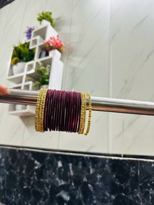 Maroon Color Singale Hand Bengale