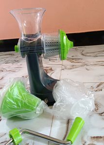 JUICER Machine ( 1 Juicer,1 Handle,1 Jar,1 Glass ) Pack Of 1 Machine