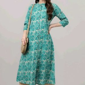 Floral Print Kurta