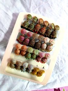Beautiful Jhumkas/Earrings Set of 12