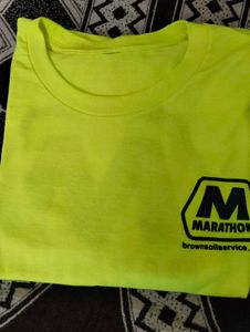 Neon Yellow Marathon T-Shirt