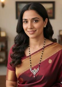 Elegant Mangalsutra pure silver