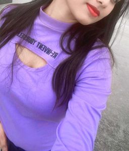 Purple Sweat Top.