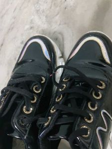 Stylish Black Sneakers