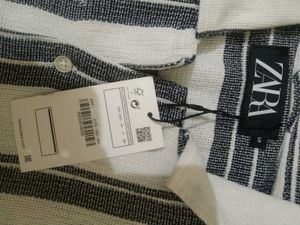 Zara Striped Oversized Shirt