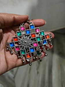 Colorful Statement Earrings