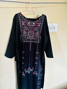 Pretty black Kurta - 4XL