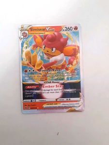 Simisear VSTAR Pokemon Card