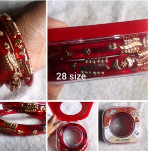 Red & Gold Bangles