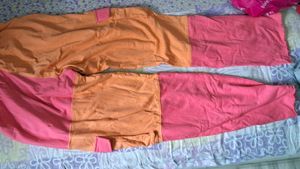 Colour Block Fun Track Pant For Women