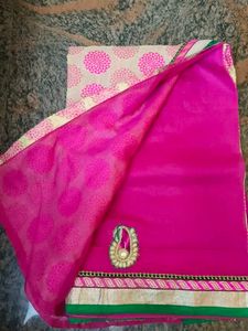 Beautiful Patli Pallu Saree