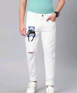 Mens White Jeans 👖