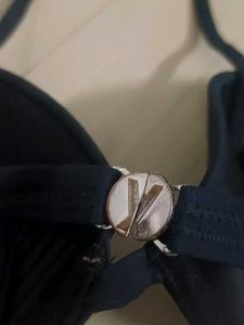 Black Branded Bra