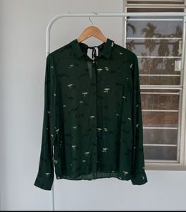 Zara Green Top