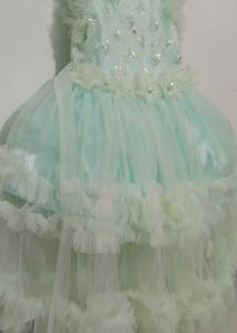 Mint Green Tulle Party Dress