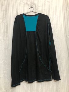 Athletic Black Long Sleeve T Shirt