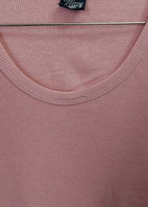 Blush Pink Ribbed Tank Top