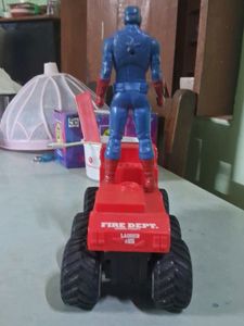 Combo Captain America And Firetruck