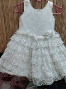 Cute White Frock Dress
