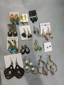 Combo Of 14 Earrings In Just 299🥳