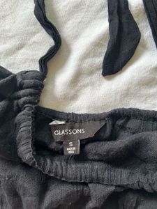 Black Halter Top