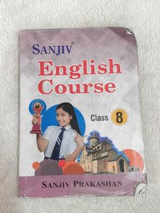 Sanjiv English Course Class 8 book