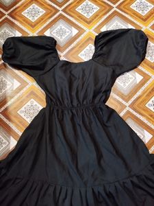Black Designer Top