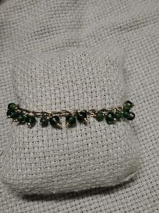 Green Beaded Bracelet