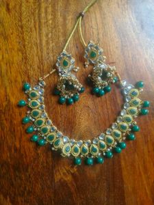 Green Jewellery Set