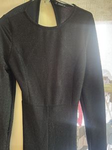 Black Stretchable Bodycom Dress