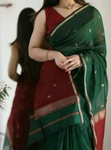 2 BRAND NEW SAREE WITH ATTACH BLOUSE PIECE