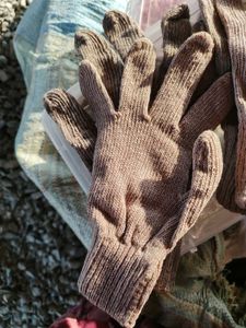 Brown Gloves