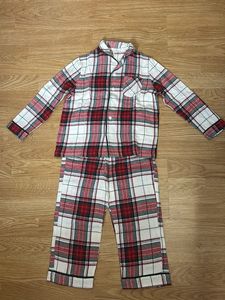 Kids Plaid Pajama Set