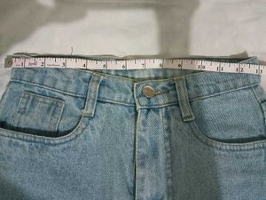 Light Wash Mom Fit Jeans
