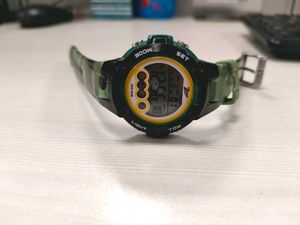 Zoop Camo Digital Dial Green Watch for Kids