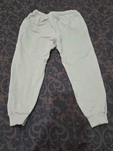 Beige Casual Joggers