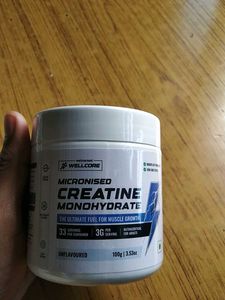 Wellcore Creatine Monohydrate Supplement 100gm