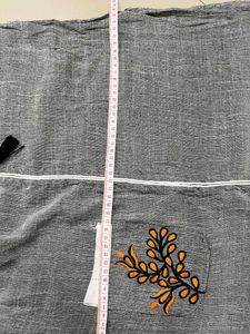 Grey cotton kurti