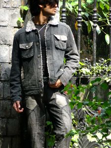 Stylish Black Denim Jacket