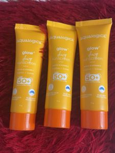 Glow Dewey Sunscreen SPF 50 3 Tube Set