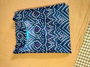 Patterned chundri kurta