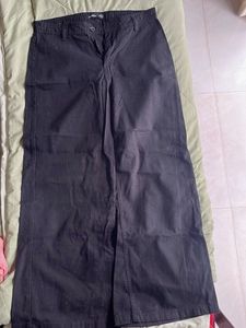 Wide Leg Black Pants