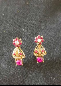Set of 2 locket and two earrings