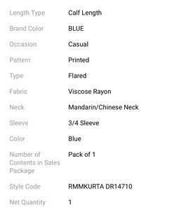 Maxi Gown Rangriti Brand