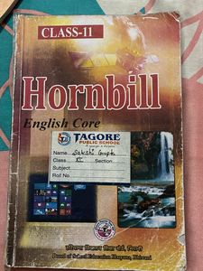 Snapshots And Hornbill - Class 11 English Textbook