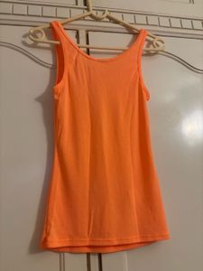 promod Orange Tank Top