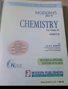 Modern Abc Book Chemistry Class 11th