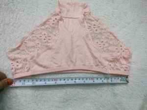 Pink Lace Trim💚 Panties