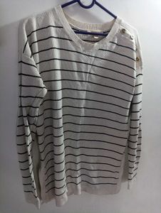 Striped Knit Sweater
