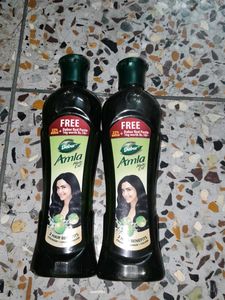 Dabur Amla Hair Oil (2 bottles)